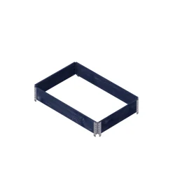 UPYARD HØJBEDSRAMME SORT 9 X 23 X 119 CM