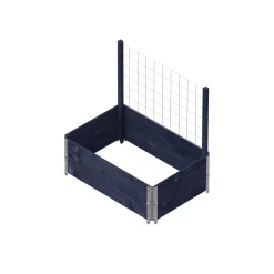 UPYARD HØJBEDSRAMME SORT 9 X 23 X 119 CM