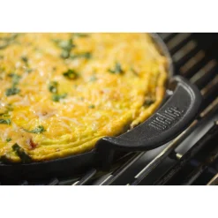 WEBER GBS GOURMET BBQ SYSTEM STØBEJERNSPANDE PORCELÆNSEMALJERET STØBEJERN