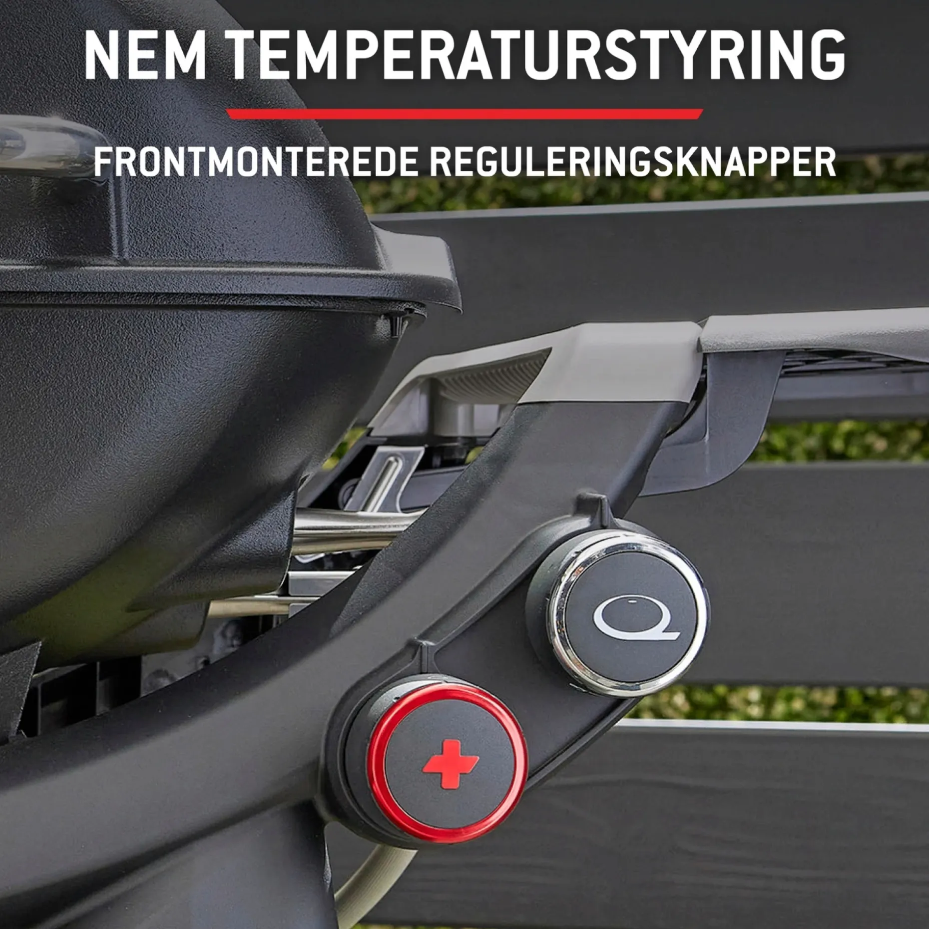 WEBER Q 3200N+ GASGRILL SORT