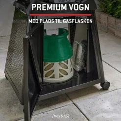 WEBER Q 3200N+ GASGRILL SORT