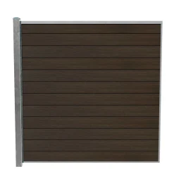 WIMEX LIVØ PRIME V-PROFIL HEGNSFAG MATBRUN 189.50 X 180 CM