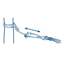 WIMEX REB TIL HÆNGEKØJE GALVANISERET STÅL